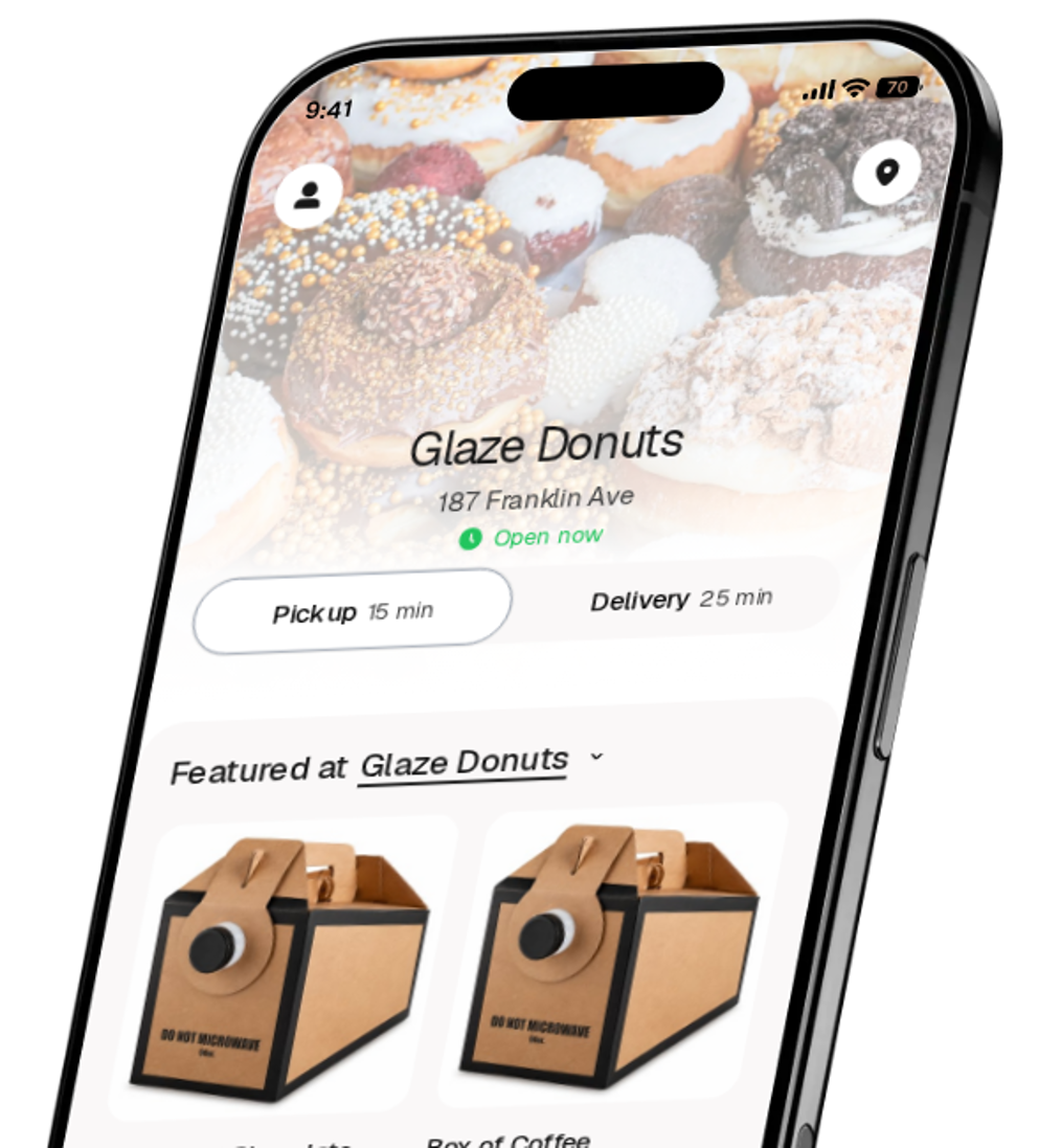 Glaze Donuts app preview